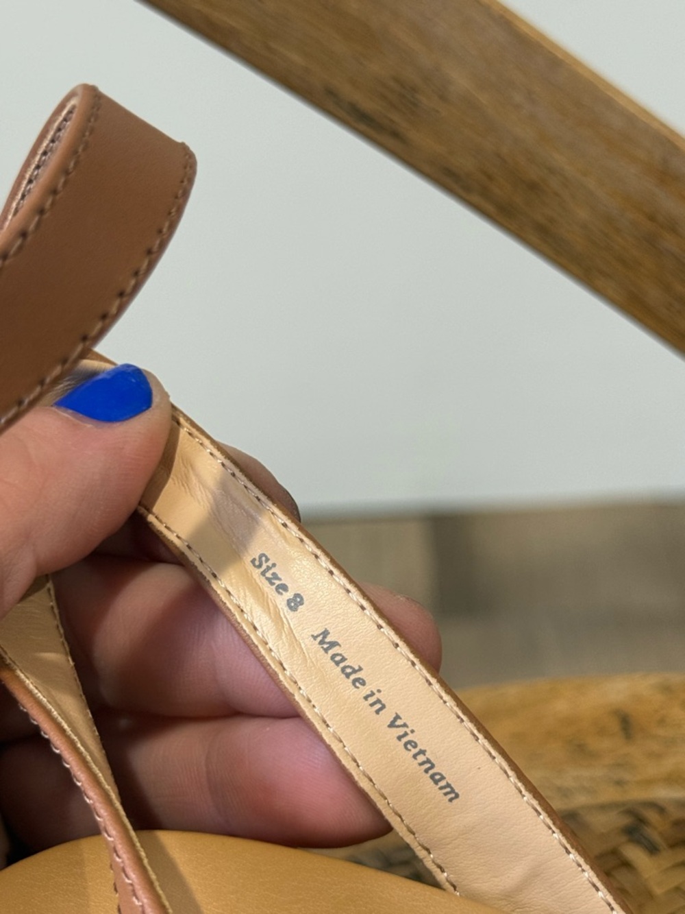 Dolce Vita Wriley Raffia Platform Sandals Anthropologie - Picture 6 of 7